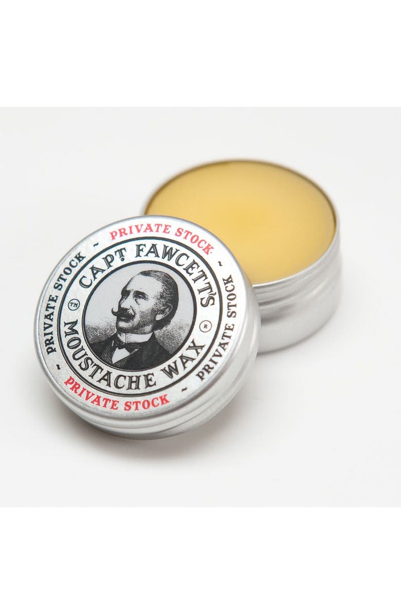 Captain Fawcett Private Stock Moustache Wax, Alternate, color, Private Stock