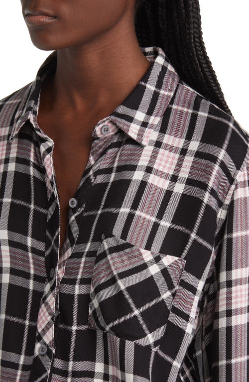 Rails Hunter Button-up Shirt In Black