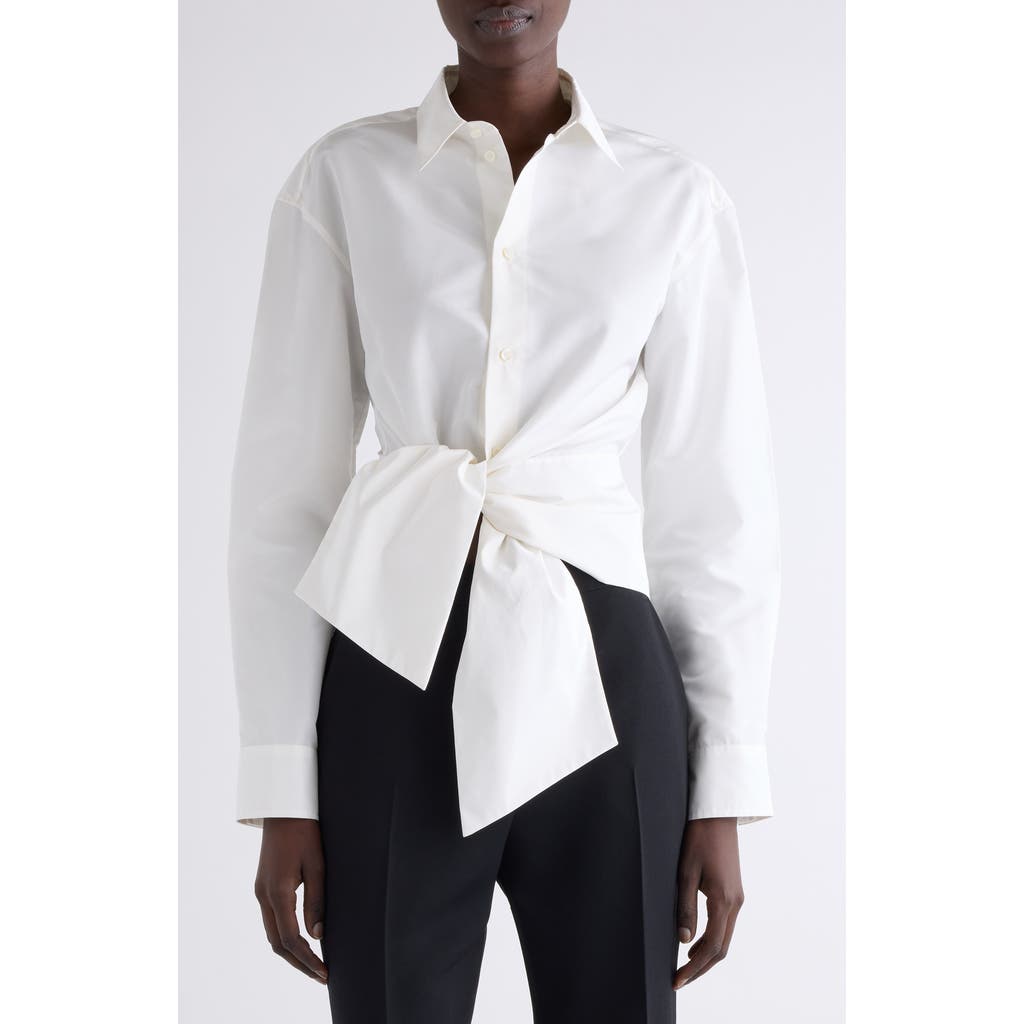 Givenchy Polyester White Shirt In White