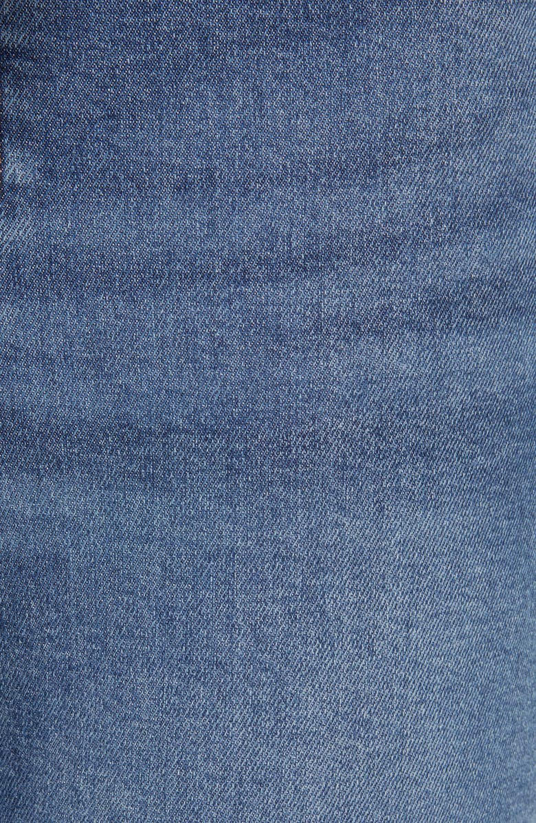 Topshop Jamie Jagged Hem Jeans, Alternate, color,