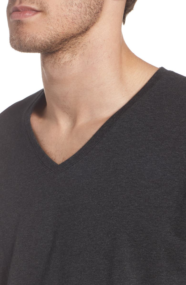 Tommy John Cotton Blend V-Neck T-Shirt, Alternate, color,