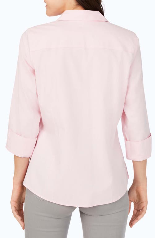 Foxcroft Taylor Fitted Non-iron Shirt In Pink