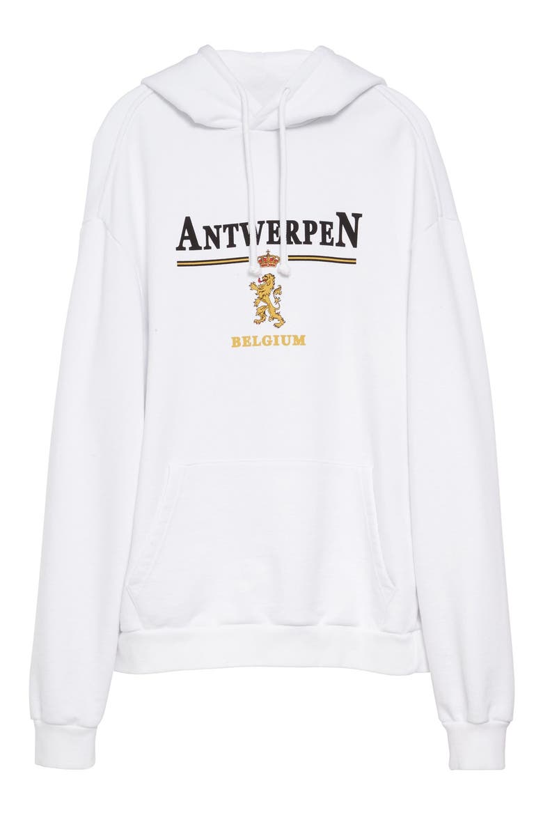 x SPACE Graphic Hoodie (Nordstrom Exclusive), Alternate, color, WHITE