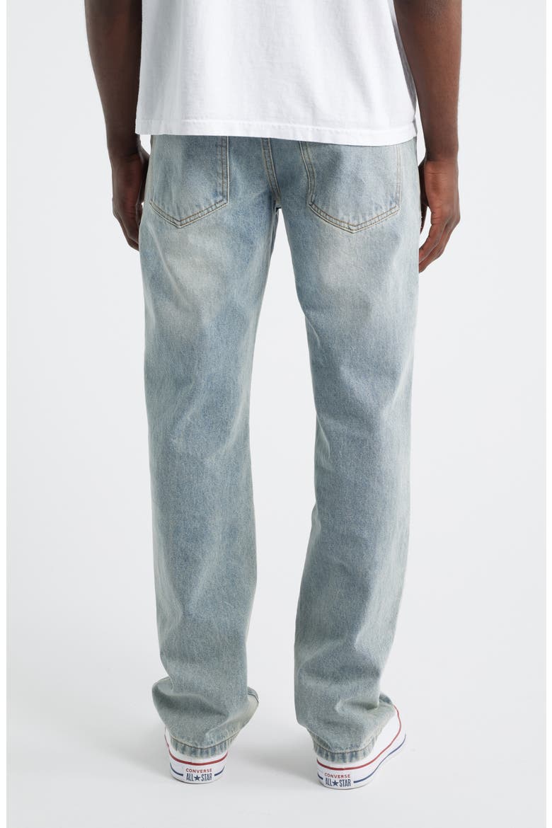 Stock Straight Leg Jeans, Alternate, color, WASHED BLUE