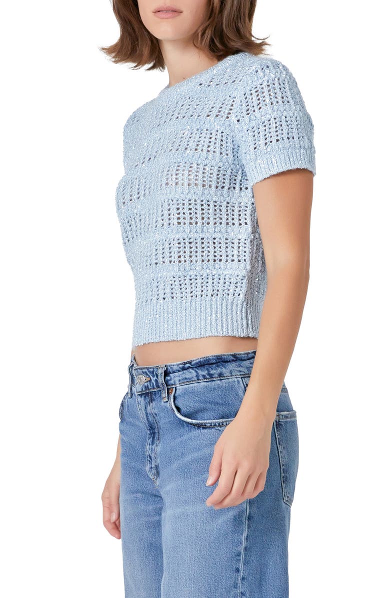 Endless Rose Sequin Sweater, Alternate, color, 