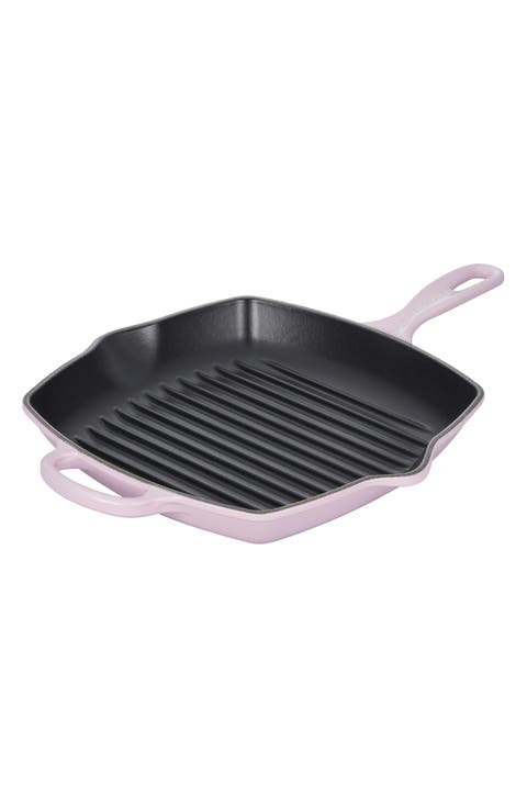 10 Inch Square Enamel Cast Iron Grill Pan