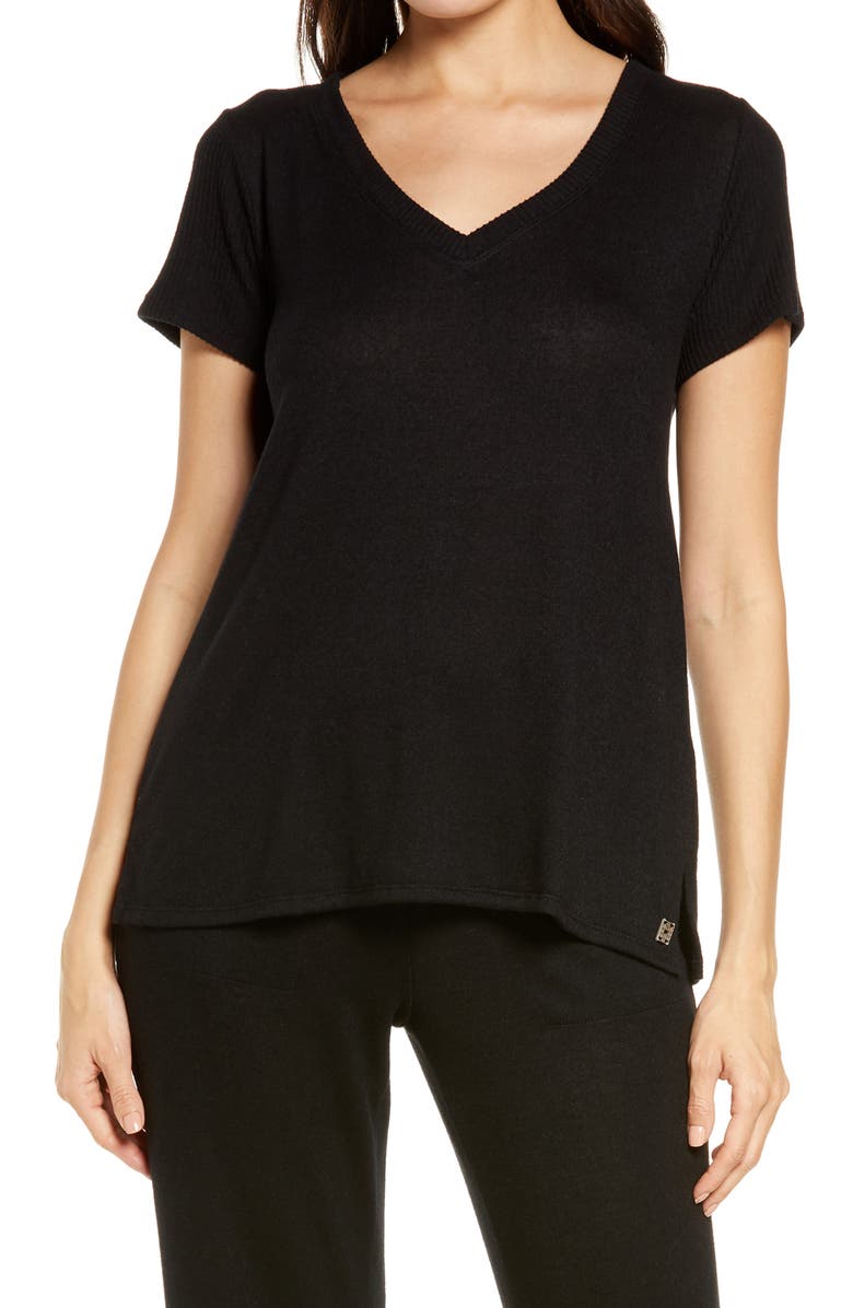 Natori Ulla V-Neck Top, Main, color, 
