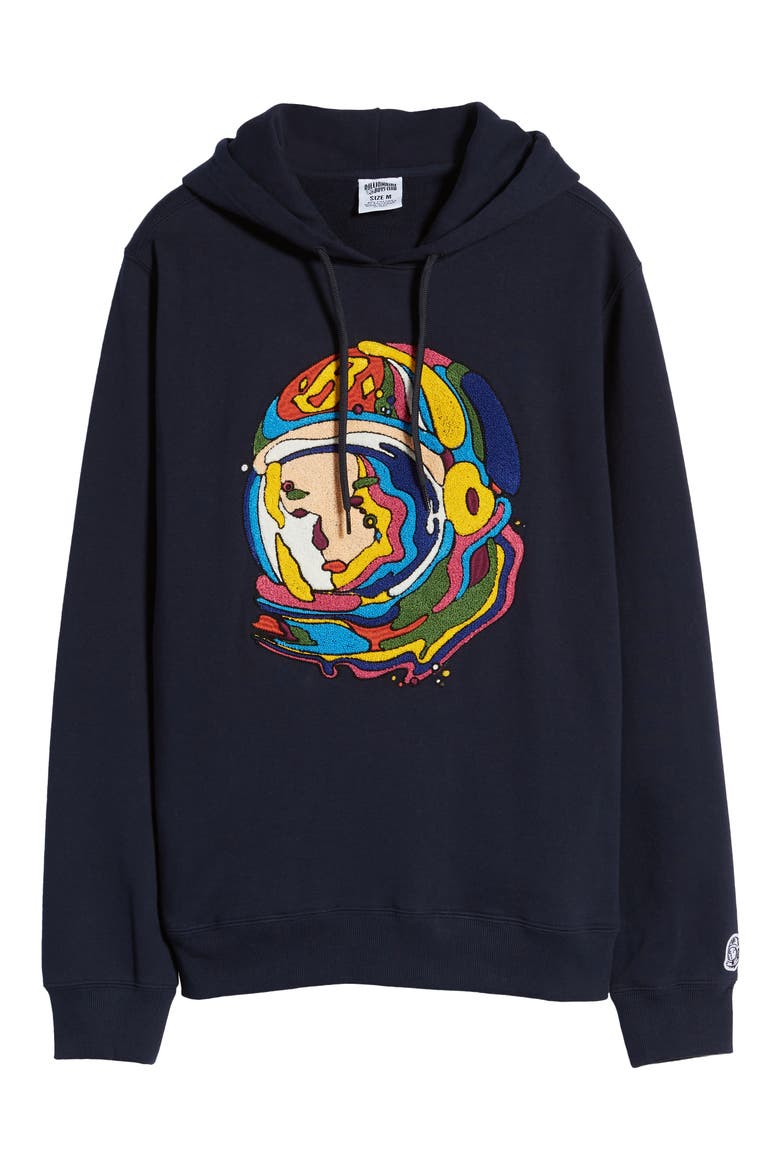 BB Luminous Helmet Hoodie, Alternate, color, NAVY