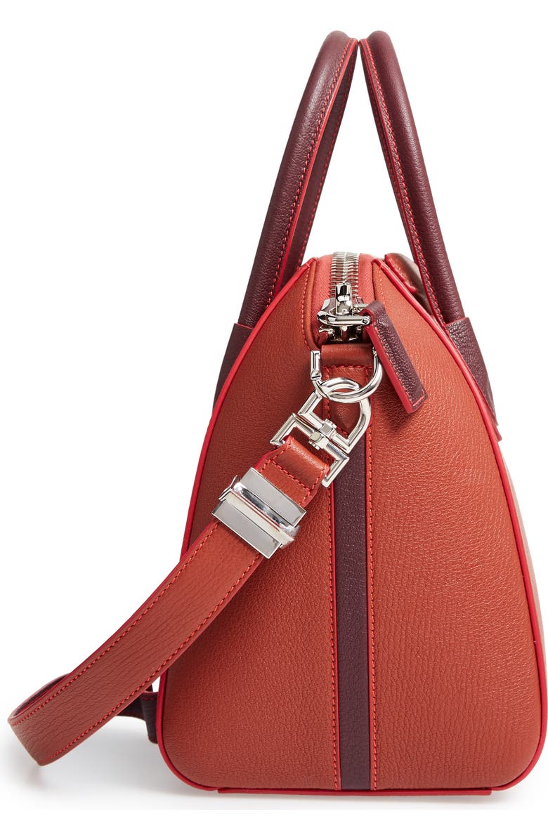 Givenchy Small Antigona Leather Satchel, Alternate, color,
