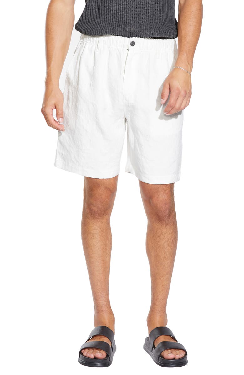 Civil Society Matt Relaxed Fit Jacquard Shorts, Main, color, Parchment