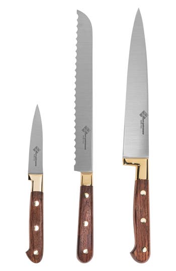 Au Nain Prince Gastronome 3-piece Kitchen Knife Set