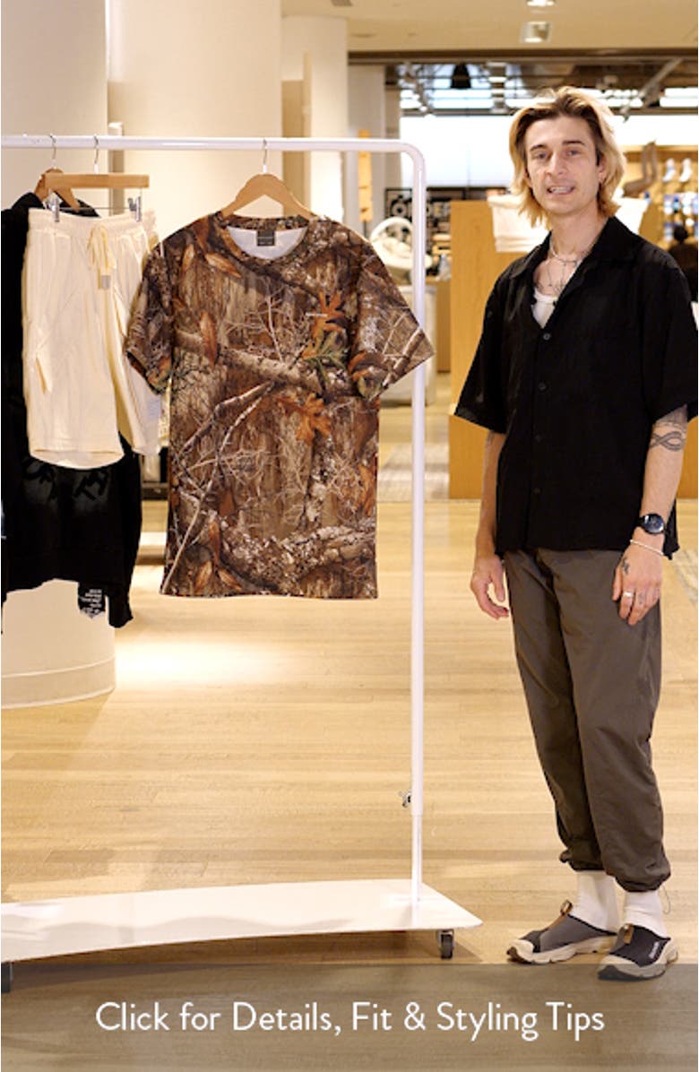 x Realtree EDGE Camo Cotton T-Shirt, sales video thumbnail