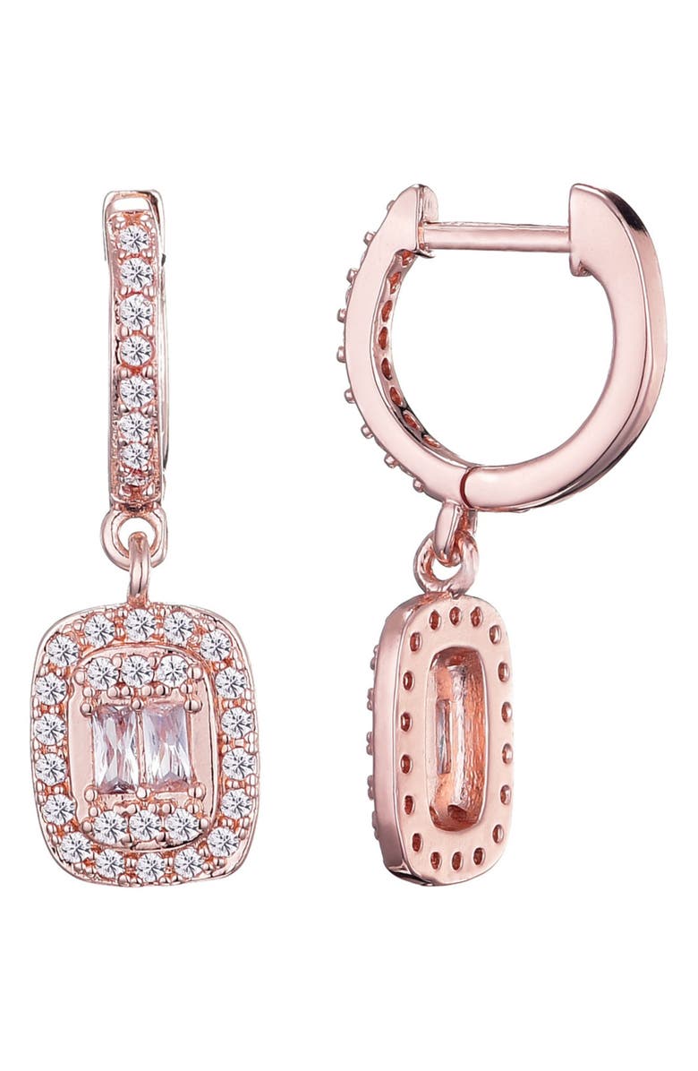 Adornia Asher Cut Drop Earrings, Alternate, color, Gold