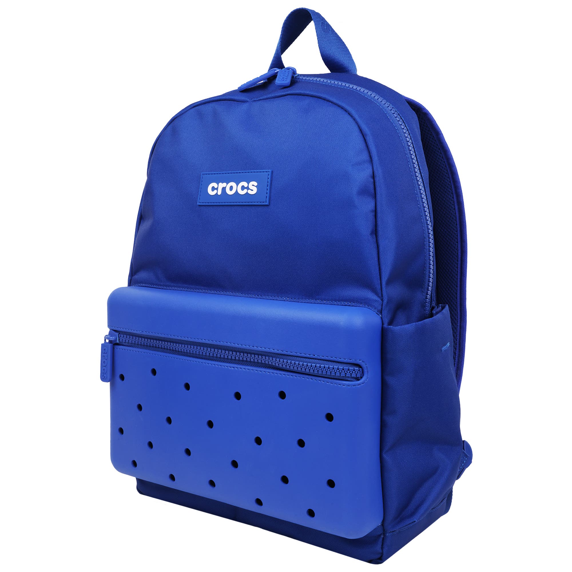 Lightweight Backpack with Molded Front Storage Pocket, Alternate, color, Blue Bolt