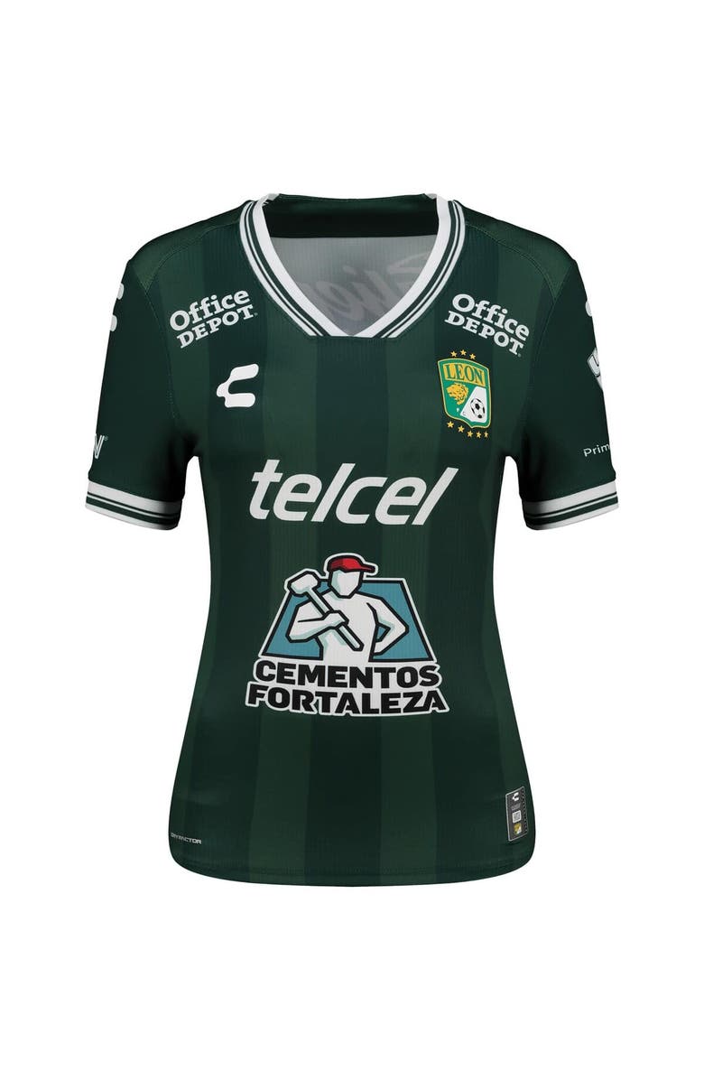 CHARLY Women's Charly Green Club Leon 2025/26 Home Authentic Jersey, Alternate, color, Green