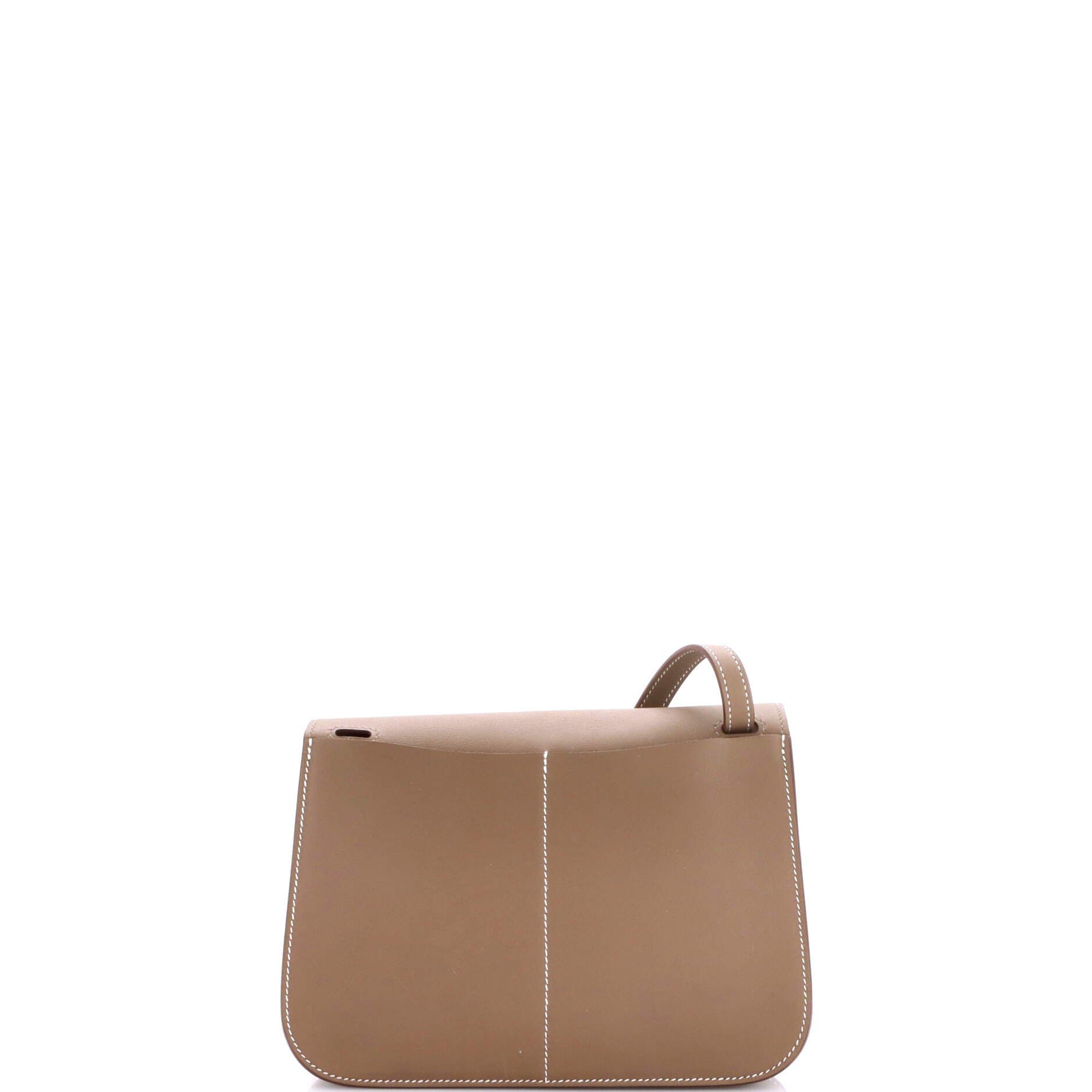 Pre-Owned Hermes Halzan Bag Swift 22, Alternate, color, Etoupe