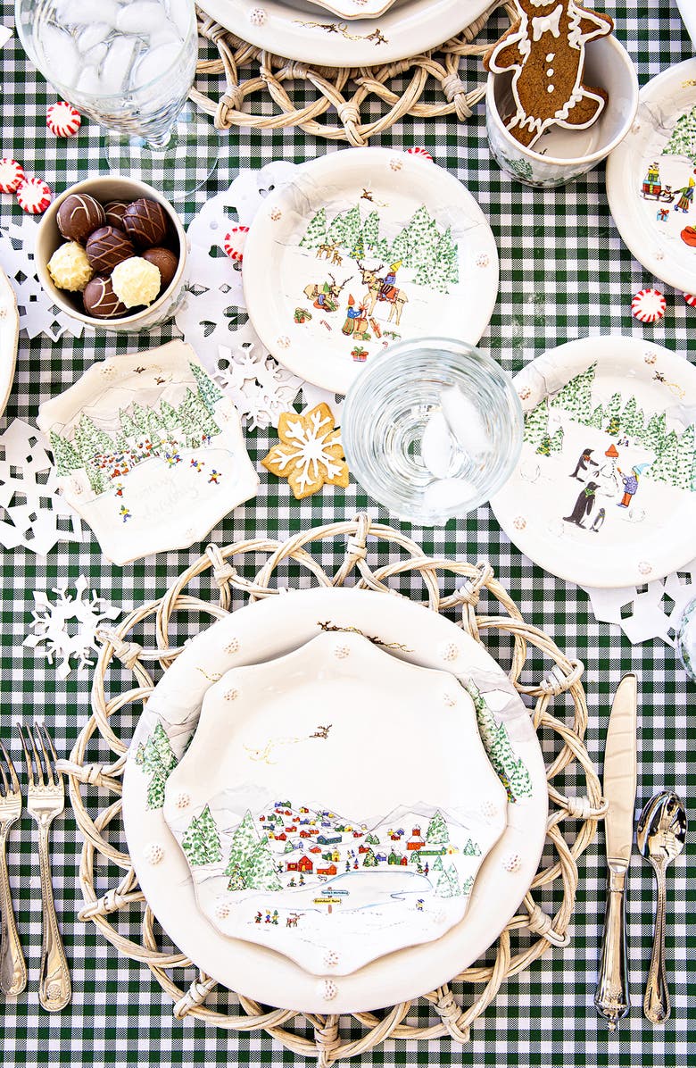 Juliska Berry & Thread North Pole 16-Piece Dinnerware Set, Alternate, color, Multi