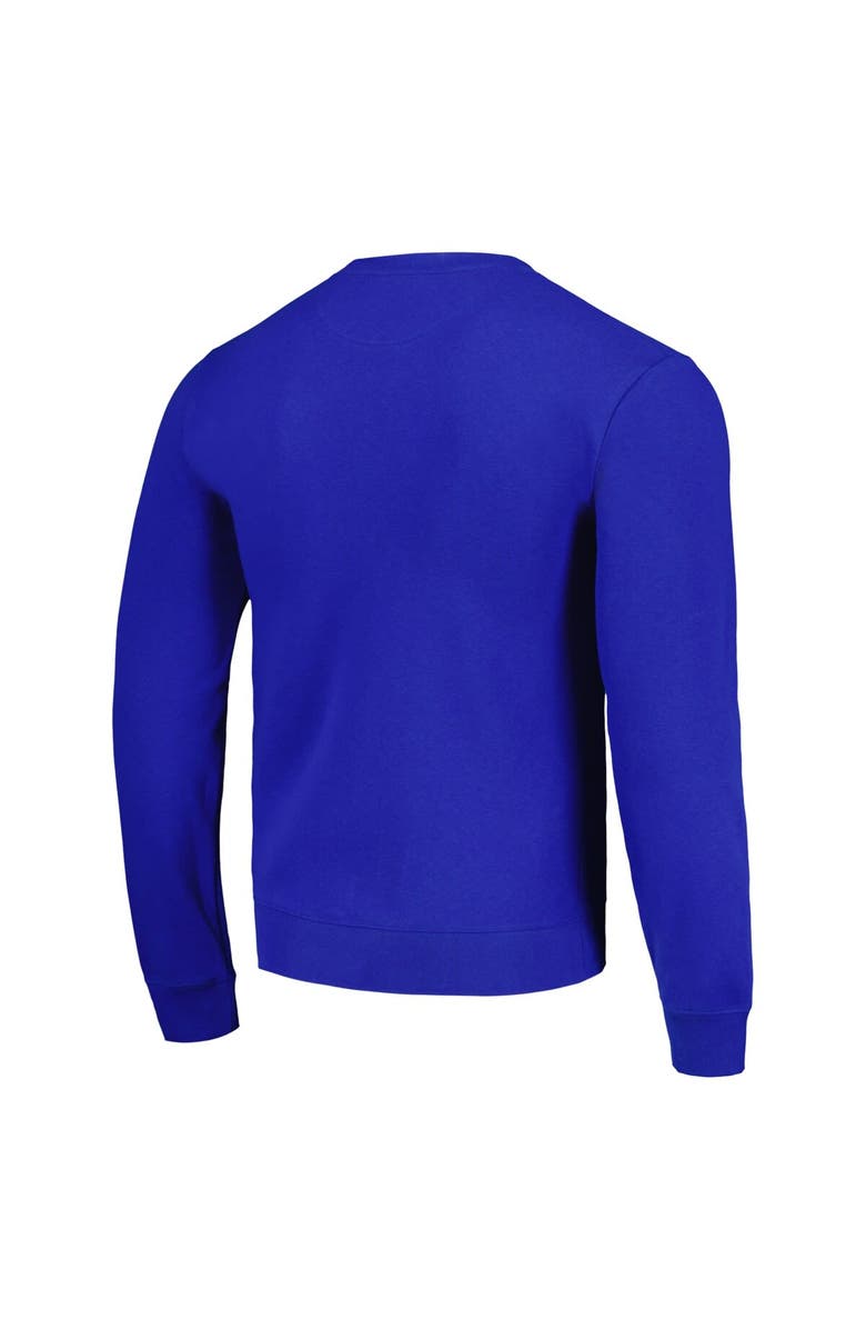 LEAGUE COLLEGIATE WEAR Men's League Collegiate Wear  Royal Kansas Jayhawks Bendy Arch Essential Pullover Sweatshirt, Alternate, color, Royal