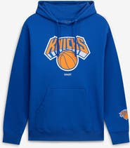 Mitchell & Ness Men's Mitchell & Ness Blue New York Knicks Fleece Hoodie