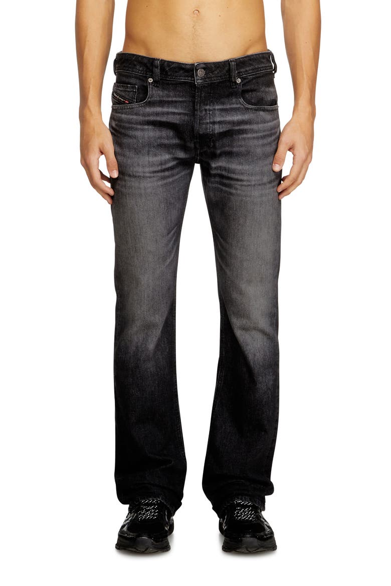 2007 Zatiny Bootcut Jeans, Main, color, BLACK/ DENIM