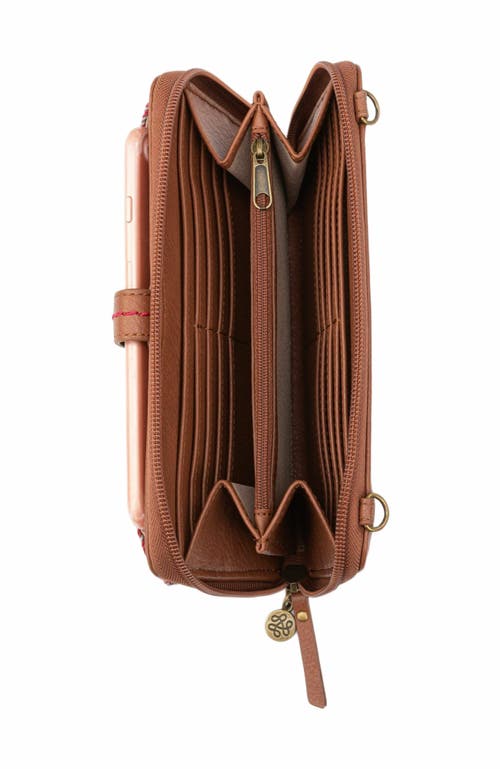 The Sak Iris Smartphone Crossbody In Sunset Stripe