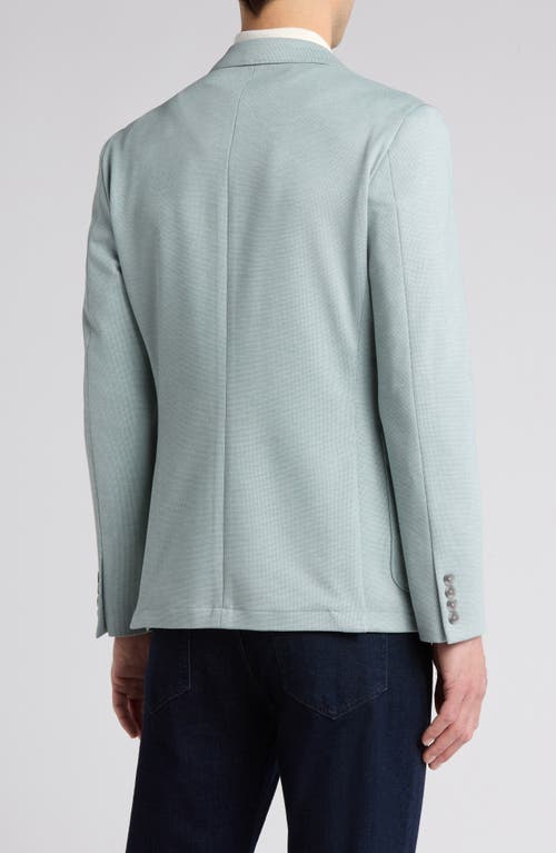 Nordstrom Rack Soft Knit Sport Coat In Green Tuscan Texture