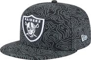 New Era Men's New Era Black Las Vegas Raiders Geo 59FIFTY Fitted Hat