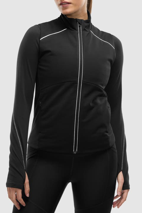 Women's Padded Full Zip Run Vest