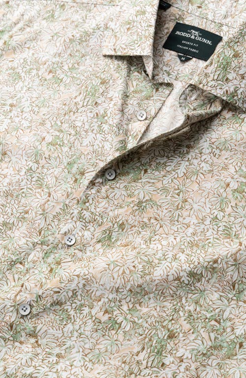 Rodd & Gunn Forsyth Island Short Sleeve Button-up Shirt In White