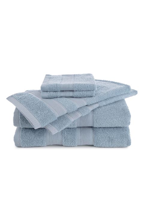 Low Lint 6-Pack Bath Towel Set