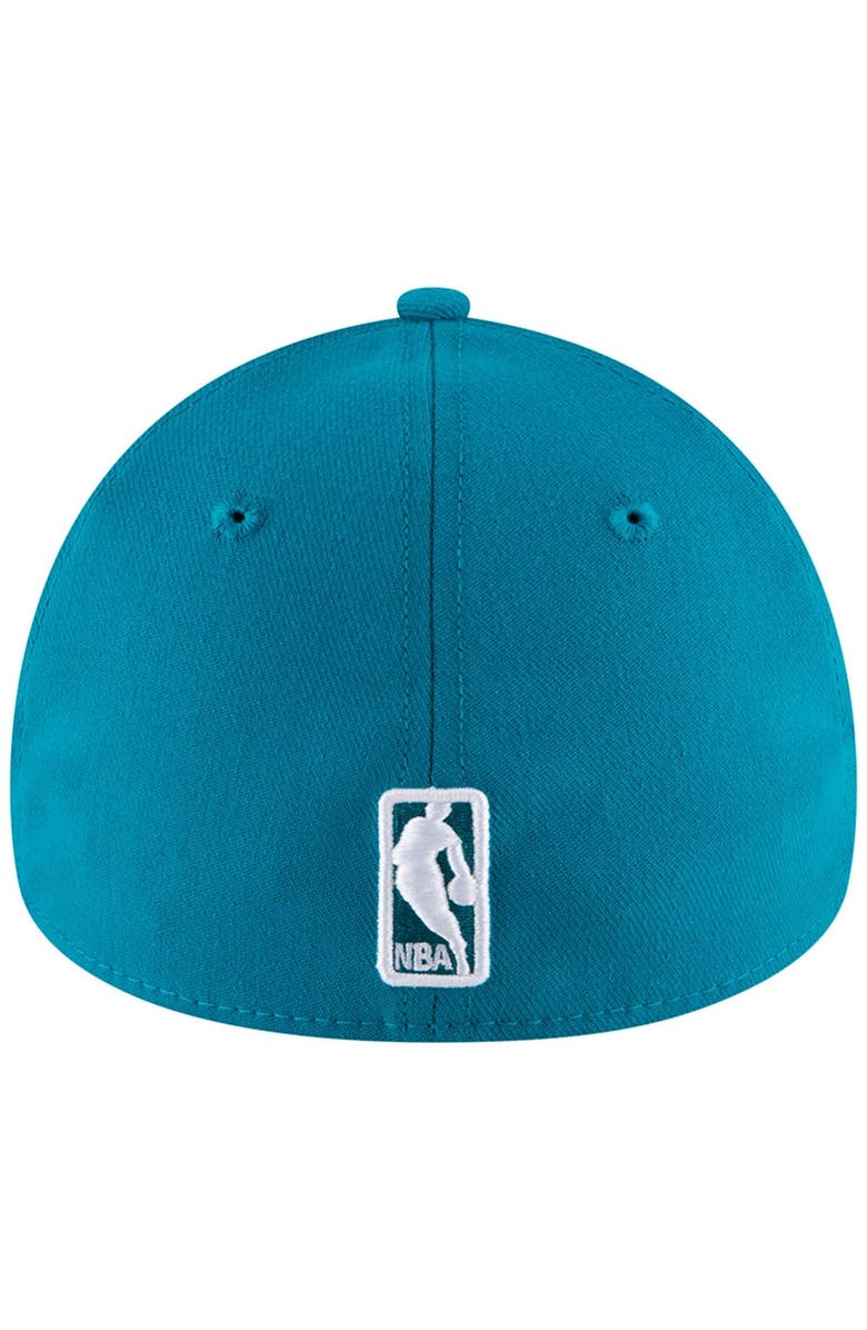 New Era Men's New Era Teal Charlotte Hornets Team Classic 39THIRTY Flex Hat, Alternate, color, 