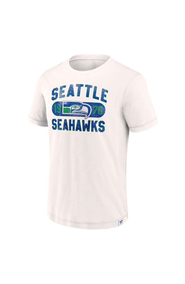FANATICS Men's Fanatics Branded White Seattle Seahawks Act Fast T-Shirt, Alternate, color, 
