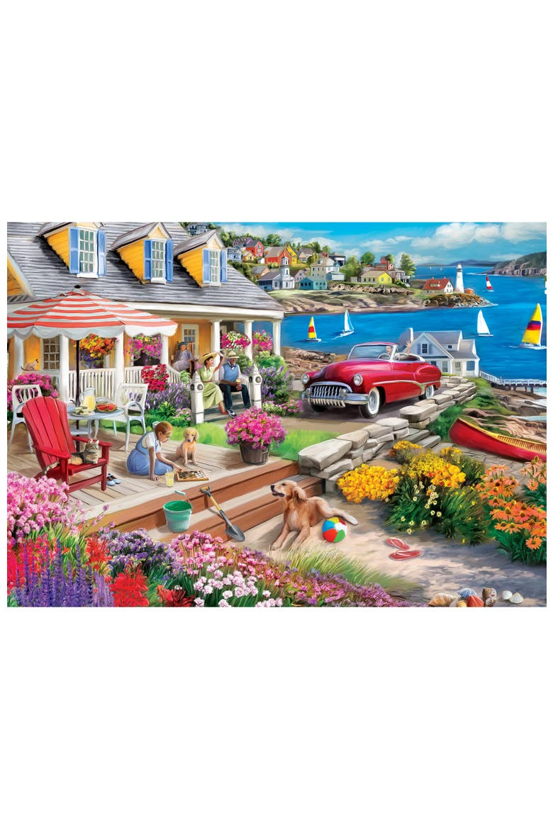 Timeless Summer 500 Piece Jigsaw Puzzle, Alternate, color, Multicolor
