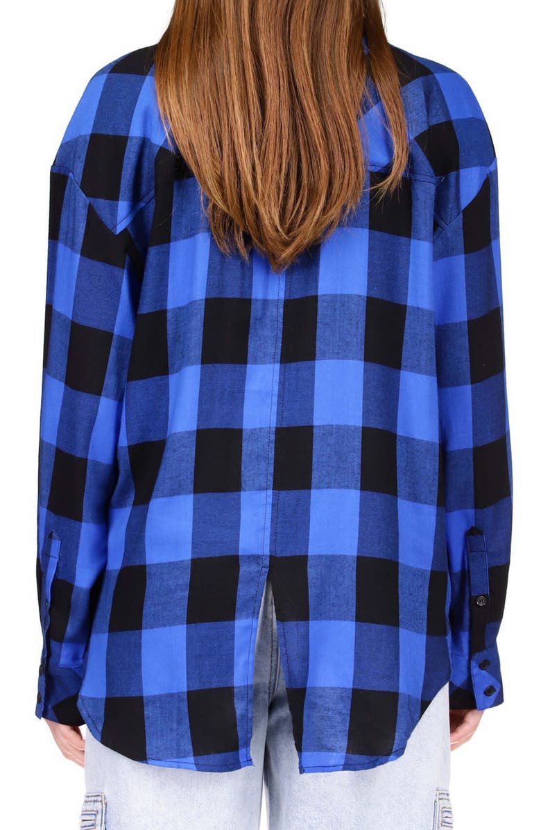 Sanctuary Slit Back Tunic Shirt, Alternate, color, 