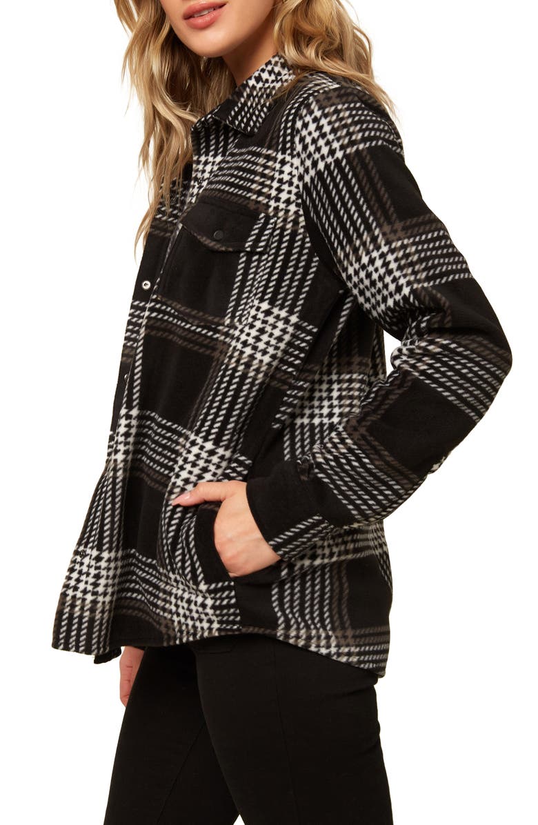 O'Neill Zuma Superfleece Plaid Shirt, Alternate, color,