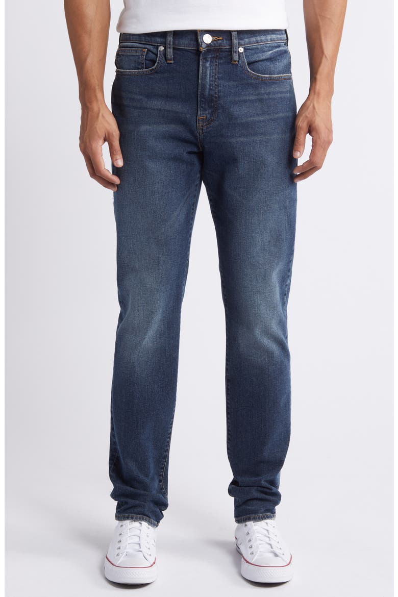 L'Homme Athletic Fit Jeans (Nordstrom Exclusive), Main, color, PALM GROVE