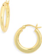 ARGENTO VIVO Knife Edge Hoop Earrings