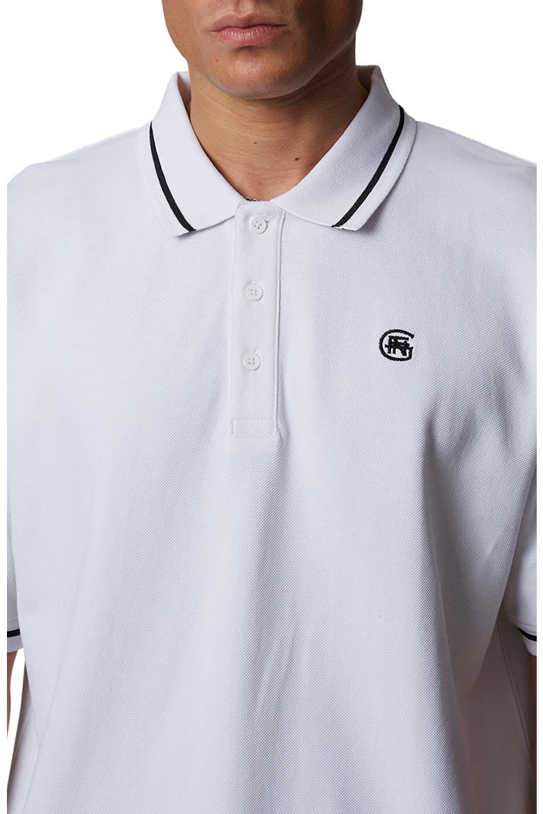 Oversized Polo, Alternate, color, White