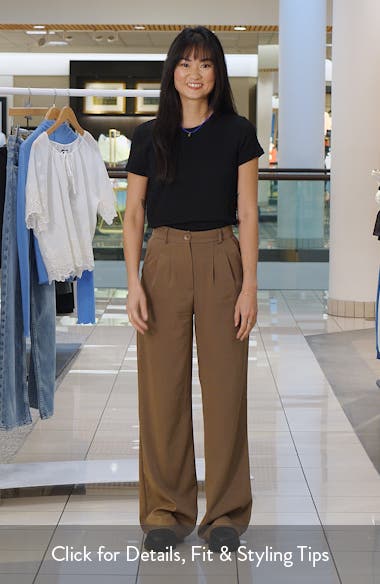 Halogen® Easy Texture T-Shirt (Women) | Nordstrom