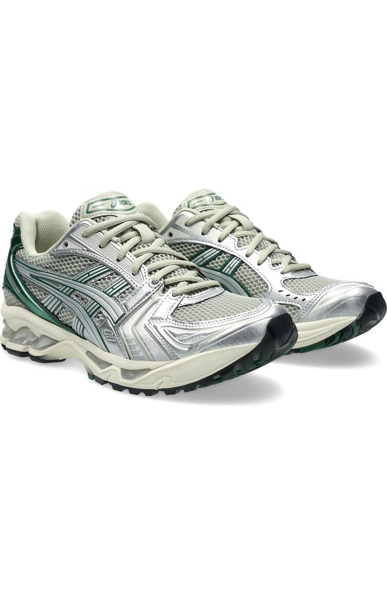 ASICS<sup>®</sup> Gender Inclusive GEL-KAYANO<sup>®</sup> 14 Sneaker, Main, color, Dried Leaf Green/ Pure Silver
