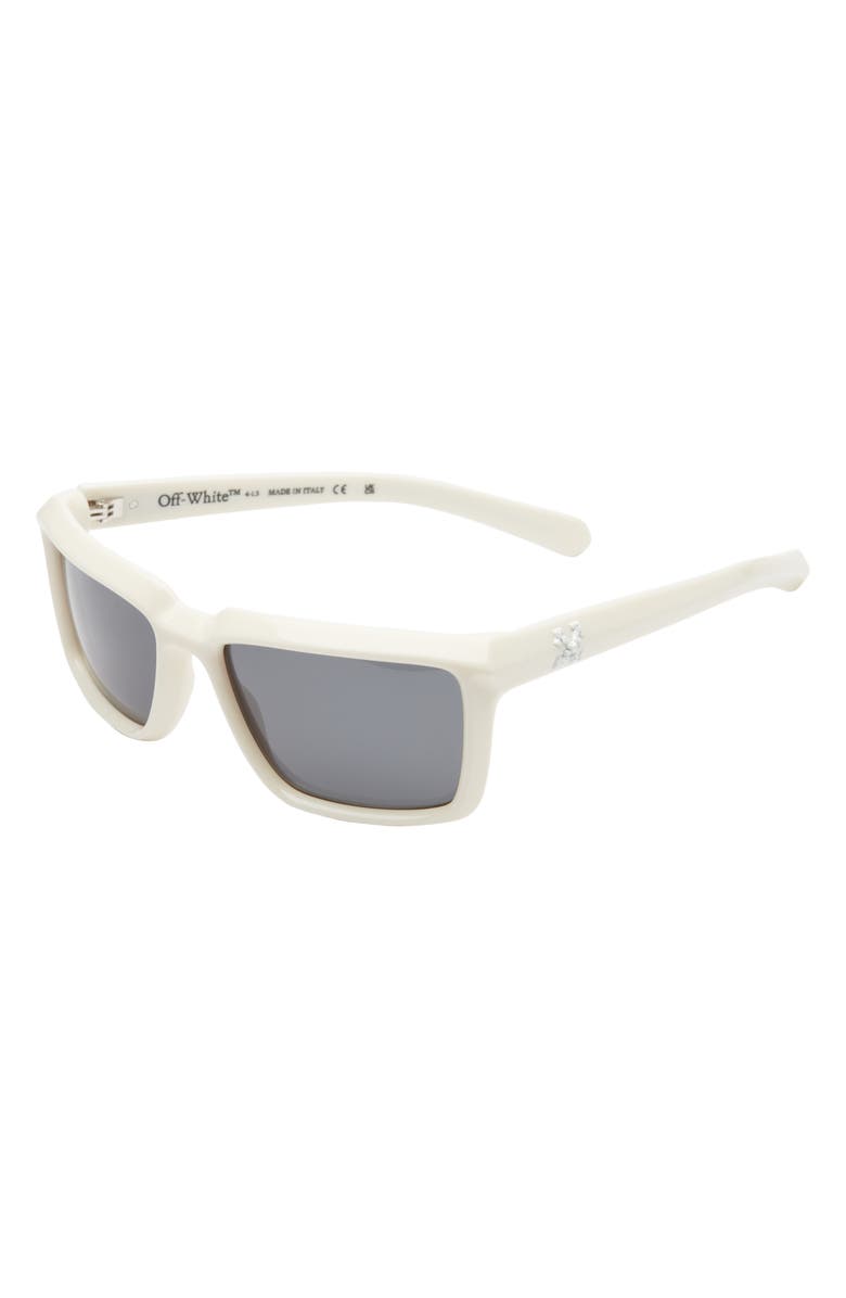 Off-White Portland 59mm Rectangular Sunglasses, Alternate, color, 