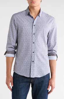 Brooklyn Brigade Denim Dot Long Sleeve Shirt