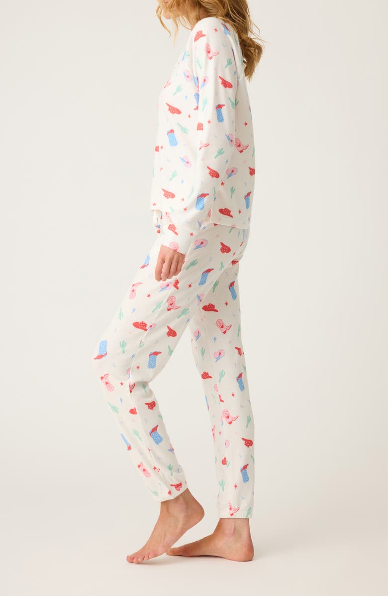 PJ Salvage America Long Sleeve Pajamas, Alternate, color, 