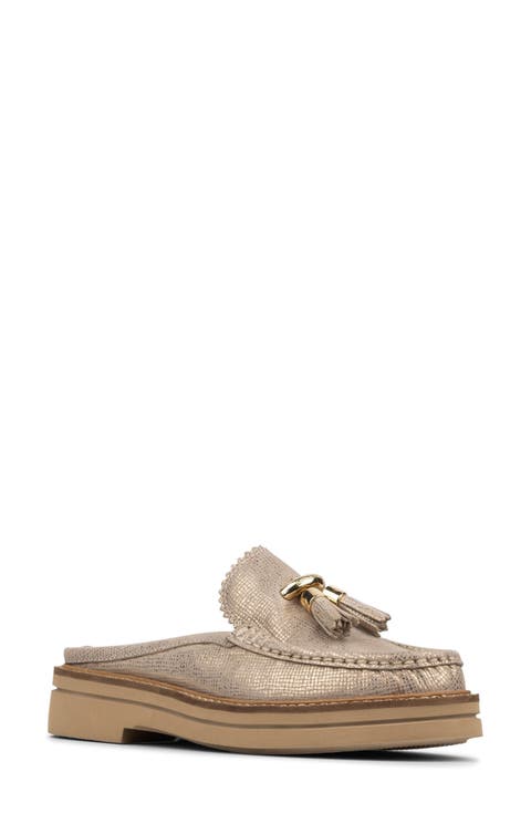 Mule Tassel Loafer