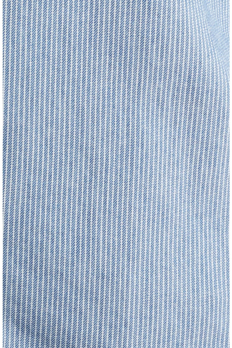Montauk Indigo Stripe Button-Up Shirt, Alternate, color, MOONSHINE