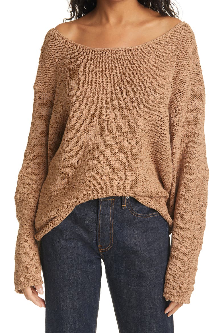 Tana Sweater, Main, color, BEIGE