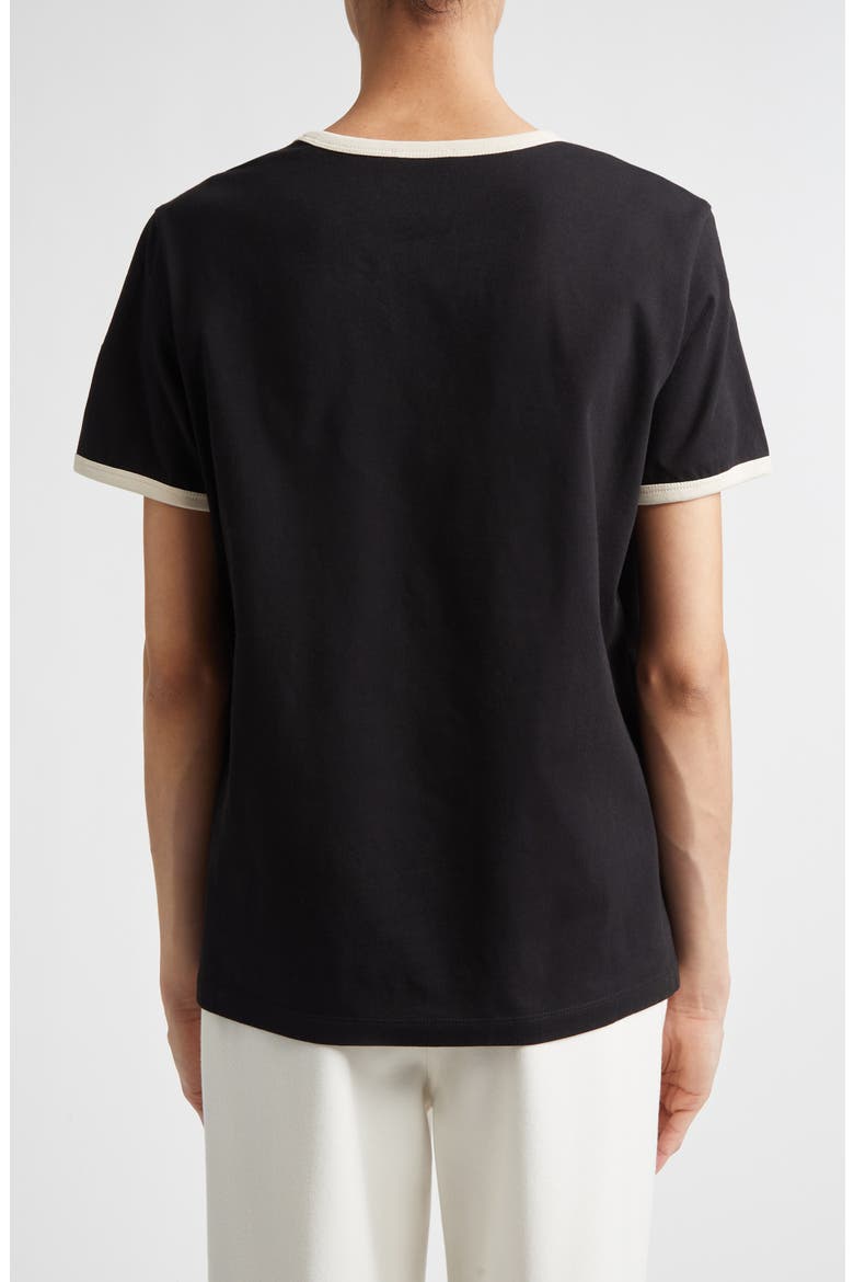 Ringer T-Shirt, Alternate, color, BLACK