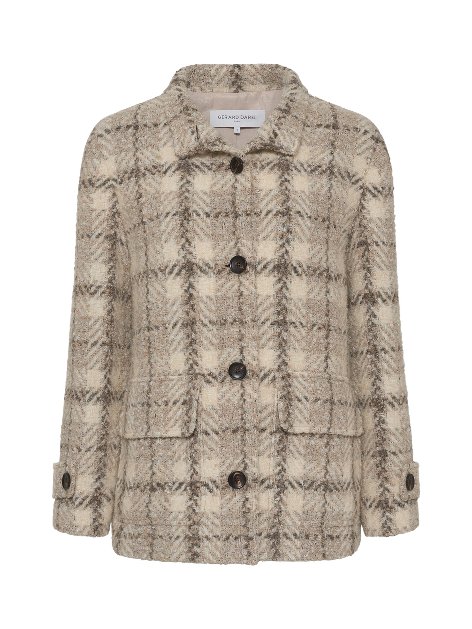 Manuela Oversize Checked Coat - image 2