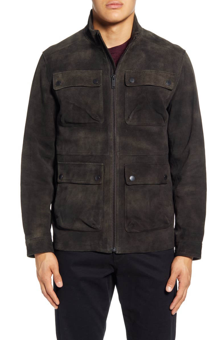 Rodd & Gunn Mansfield Leather Field Jacket, Alternate, color,