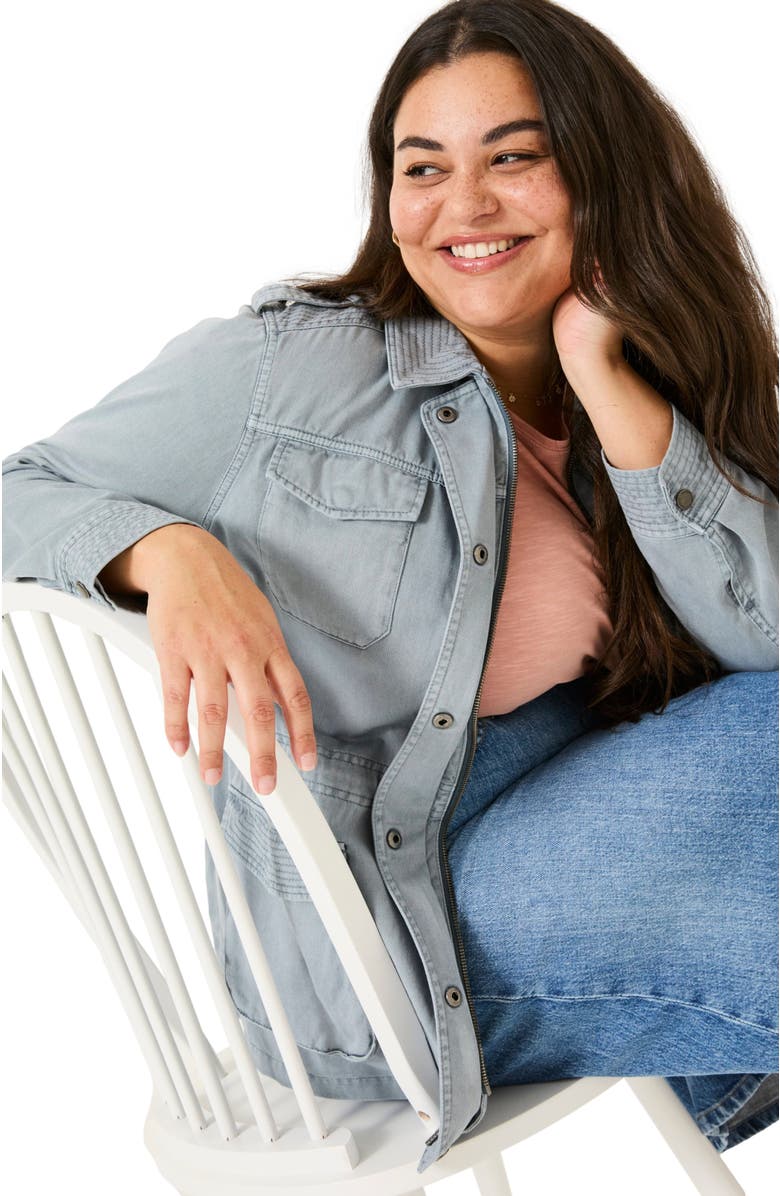 FatFace Plus Size Lowen Field Jacket, Alternate, color, 